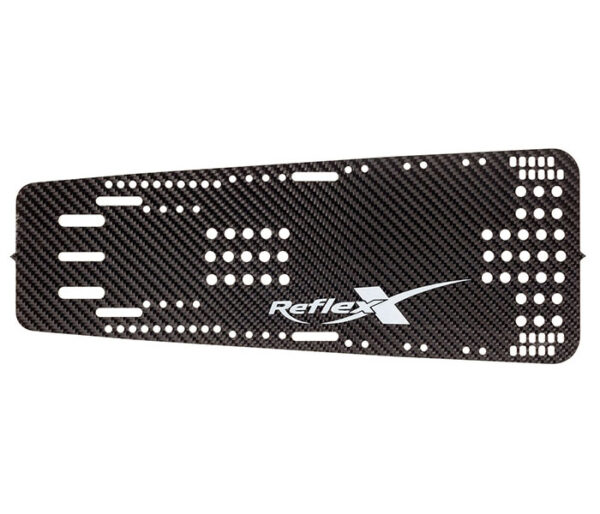 Reflex Blank Carbon Rear Slalom Plate