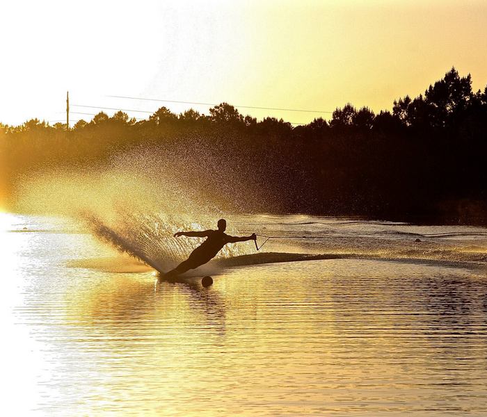 Slalom Skiing