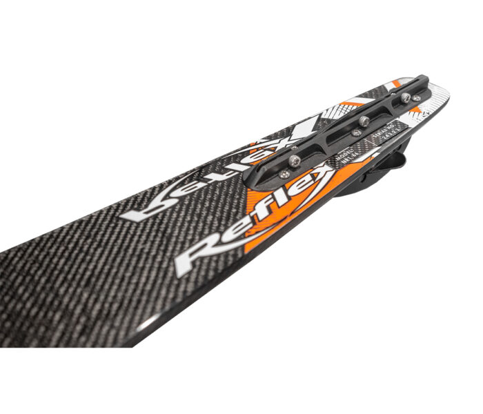 Reflex NR1 Slalom Ski Orange Tail