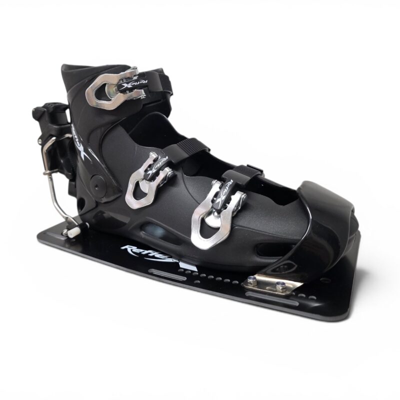Stainless steel toe loop with protective coating
